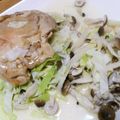 nana_koko's cooksnap of when they made 簡単♡レンジで生姜焼き豚肉キャベツ塊.