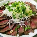 まきろん❤'s cooksnap of when they made 牛肉のタタキ.