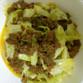 ゆき123's cooksnap of when they made キャベツとシイタケと合挽き肉のカレー炒め.
