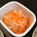 kookuro's cooksnap of when they made ⭐️エスニック風　紅白なます.