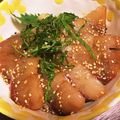 Ray♡ninja's cooksnap of when they made ☆しそであっさり♪かんぱち丼☆.