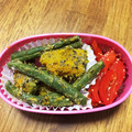 わんぱくさん's cooksnap of when they made ＊かぼちゃといんげんの和え物＊.