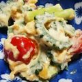 mika0range's cooksnap of when they made ゴーヤと炒り卵のサラダ(o^—^o).
