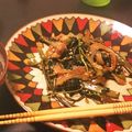 arifer's cooksnap of when they made 簡単♪豚肉と空芯菜のピリ辛炒め.