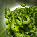 みせす☆まあさ's cooksnap of when they made ゴーヤの下処理.