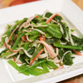 mmameco's cooksnap of when they made カニカマとほうれん草のスイチリマヨ.