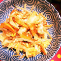 しんしょうはは's cooksnap of when they made カレー味！もやしとちくわのたまご炒め.