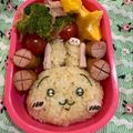 Finayuka148's cooksnap of when they made ちいかわうさぎおにぎり弁当！.
