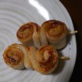 jonah6's cooksnap of when they made ちくわのぐるぐる❗.