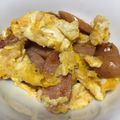 amileamila's cooksnap of when they made お弁当に！スクランブルエッグウインナー.