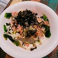 こなざとうさん's cooksnap of when they made 生しらす七福丼 o(^▽^)o.