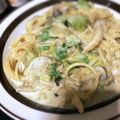 わかぞ～'s cooksnap of when they made ★アボカドときのこのクリームパスタ★.