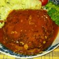 ひろあき☆'s cooksnap of when they made 絶品☆ハンバーグソース.