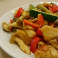 イエローバード's cooksnap of when they made やわらか鶏胸肉と夏野菜のカレー風味炒め☆.