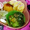4double5's cooksnap of when they made レンジで簡単♪ブロッコリーのハンバーグ味.