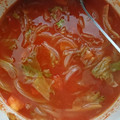 るなぴぴ's cooksnap of when they made 夏野菜使い切り☆レタスとトマトのスープ.