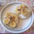 亜久里's cooksnap of when they made マフィンで＊ごまバナナヨーグルトトースト.