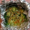 いしまいﾁｬﾝ's cooksnap of when they made ブロッコリーのチーズかけただけ☆お弁当に.