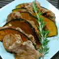 もりはん's cooksnap of when they made カボチャと豚ももの重ね焼き☆.