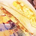 naike's cooksnap of when they made 納豆キャベサンドイッチ.