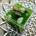 ロイスラブ's cooksnap of when they made 抹茶ゼリー (アガー使用).