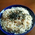クックO3HV72☆'s cooksnap of when they made お手軽 冷製和風(お茶漬け)パスタ.