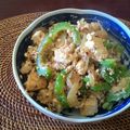クック4W37VW☆'s cooksnap of when they made 苦さ控えめ！ゴーヤチャンプルー.