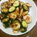 クックEKELXT☆'s cooksnap of when they made 鶏ささみとズッキーニのカレー粉炒め.