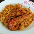クックNGDUSO☆'s cooksnap of when they made 簡単な絶品海老クリームパスタ.
