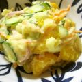 低カロ探検隊's cooksnap of when they made お子様も喜ぶ!みかんいりポテトサラダ❤.