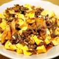 クックDAD's cooksnap of when they made ビールに最高★豆腐と挽肉の味噌キムチ炒め.