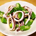 クックDAD's cooksnap of when they made 簡単副菜♪イカとオクラの柚子胡椒和え.