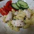 まゆゆ33's cooksnap of when they made ササミとパスタのバジルサラダ♡.