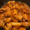 かどりんこ's cooksnap of when they made 鶏もも肉deヤンニョムチキン.