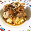 ayualice's cooksnap of when they made チキンのモルトビネガー煮込み.