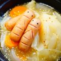 makichihua's cooksnap of when they made *セミのウインナー☆キャラ弁に！*.