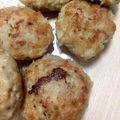 生ビールLOVE's cooksnap of when they made さっぱりつくね風☆鶏ひき肉のハンバーグ.