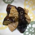 もーこ09's cooksnap of when they made 鶏肉と茄子の甘酢炒め♡.