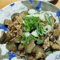 jagao's cooksnap of when they made お茄子と豚バラ肉の炒め物.