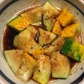 ★jeeram★'s cooksnap of when they made レンジで煮びたし風ズッキーニ.
