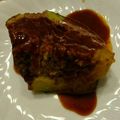rurify's cooksnap of when they made レンジで簡単♪丸ズッキーニinハンバーグ.