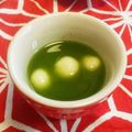 シナモシナモ's cooksnap of when they made 抹茶白玉.