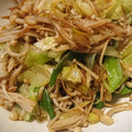 ちゅん・e・'s cooksnap of when they made 長ねぎとえのきのバター炒め.