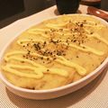 yoshiori's cooksnap of when they made ぐるぐるマッシュポテトグラタン.
