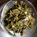 いちじくのコンポート's cooksnap of when they made 空芯菜とミョウガのごま和え.