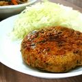 ＊aoiRo＊'s cooksnap of when they made ひじきたっぷり♪ つくね風 鶏ハンバーグ.