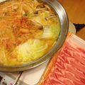 june1976's cooksnap of when they made 豚しゃぶでお肉やわらか♪辛くないキムチ鍋.