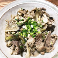 ありしゅ☆ママ's cooksnap of when they made 簡単☆ナスと舞茸と豚バラの玉子炒め☆.
