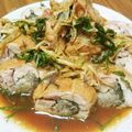 asutaro☆'s cooksnap of when they made ミョウガと大葉のチキンロール.