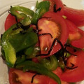 クックD4LCV2☆'s cooksnap of when they made トマトとピーマンの簡単和え.